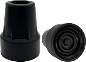 Xsl 788484622498 Replacement Cane Tips 3/4 Inch Black. 0.75 Pack Of 2