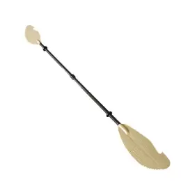 06-0019 Yak Gear Kayak Paddle Adjustable From 98-1/2 To 102-1/2 Inch Length Tan