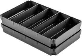 Sso-1009 Yakattack Tracpak Tray Two Packs 5x1 Pack Of Black
