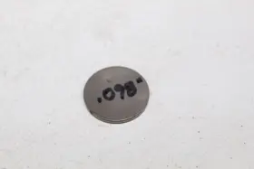 26h-12168-r0-00 Yamaha 1985 - 2000 Xt350 2.5 Mm Valve Shim Adjusting Pad Xt 350 #2