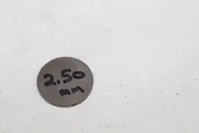 26h-12168-r0-00 Yamaha 1985 - 2000 Xt350 2.5 Mm Valve Shim Adjusting Pad Xt 350