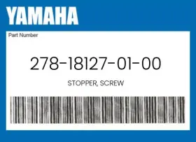 278-18127-01-00 Yamaha Genuine Stopper Screw -
