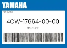 4cw-17664-00-00 Yamaha Genuine Pin Guide -