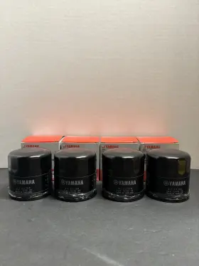 5gh-13440-80-00 Yamaha 5gh-13440-90-00 Pack Of 4 New Oil Filters Lot Supersedes