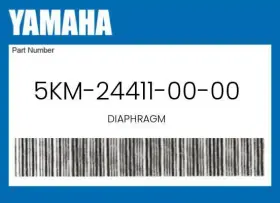 5km-24411-00-00 Yamaha Genuine Diaphragm -