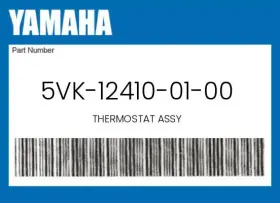 5vk-12410-01-00 Yamaha Genuine Thermostat Assy -