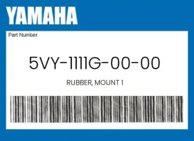 5vy-1111g-00-00 Yamaha Genuine Rubber Mount 1 -