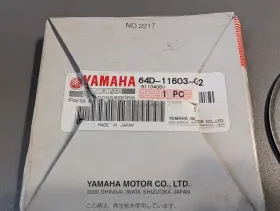 64d-11603-02 Yamaha Genuine Piston Ring Set Oem New #3