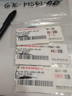 67c-14561-00 Yamaha 3qty O-rings Ya6