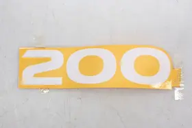 68f-42678-40-00 Yamaha New Oem White 200 Decal Nos