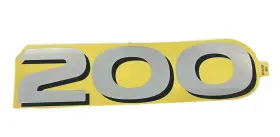 68f-42678-50 Yamaha 200 Rear Graphic Decal