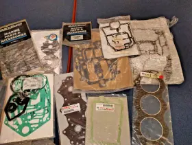 6g5-41217-01 Yamaha Lot Of 10 Marine Boat Gaskets Kits Nos For Resale