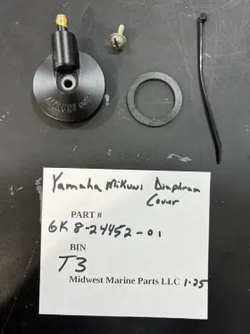 6k8-24452-01 Yamaha Mikuni Diaphram Cover Kit Qty 1 Oem Inch Nos T3 1-25