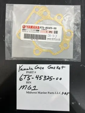 6t5-45325-00 Yamaha Case Gasket Qty 1 Oem Inch Nos Mg1 1-25