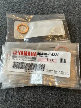 90430-14228 Yamaha Qty10 Genuine Drain Seal Gaskets