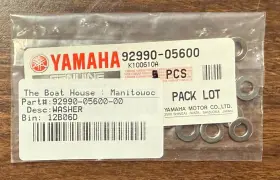 92990-05600-00 Yamaha Marine Set Of 11 Plate Washers Oem Part