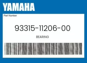 93315-11206-00 Yamaha New Genuine Oem Bearing - 93315-11206-00 Yamaha New Genuine Oem Bearing -