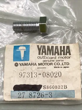 97313-08020 Yamaha New Genuine Bolt Hexagon
