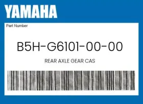 B5h-g6101-00-00 Yamaha Genuine Rear Axle Gear Cas -