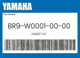 Br9-w0001-00-00 Yamaha Genuine Gasket Kit -