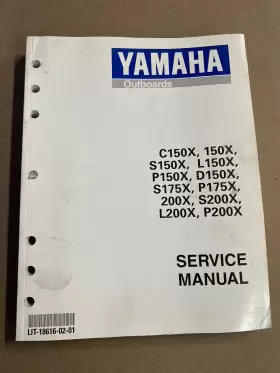 Lit-18616-02-01 Yamaha Outboards Service Manual C150x 150x S150x L150x P150x P/n