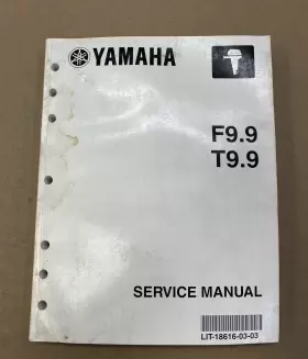 Lit-18616-03-03 Yamaha Oem 2007 Service Manual T9.9 P/n Pre-owned