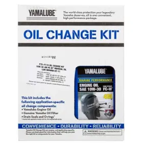 Lub-mrnmd-kt-21 Yamaha Lubmrnmdkt21 Outboard New Oem Oil Change Filter Service Kit F75-f115