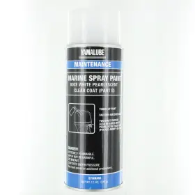 Acc-mrnpt-0c-eb Yamaha Marine New Oem Spray Paint White Pearlescent Clear Coat