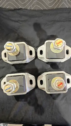 119773-08300 Yammar 27391-11 Yamar Engine Mount Set Isolator 6ly-6lpa 119773-08310