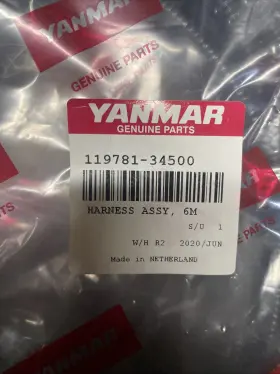 119781-34500 Yanmar Harness Assy 6m