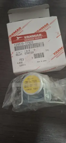 129570-77920 Yanmar Genuine Starter Relay 12v