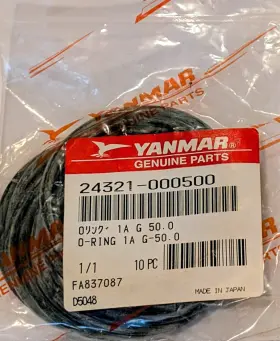 24321-000500 Yanmar 10 Pack V0f Genuine Marine O-ring Oem New