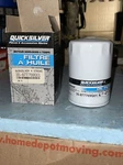 Quicksilver,mercury Marine Oil Filter ;p/n 35-877769Q01.. Fixed Price $10.00.