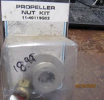 New Oem Mercury Quicksilver Propeller Nut Kit 11-40119Q02. Fixed Price $14.99.
