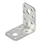 50 Pcs 2" X 1-3/8" W Steel Right Angle Brackets, Reinforced Corner.... Fixed Price $35.94.