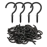 Relbro Screw Hooks, 11/4 Inch Metal Cup Black, 50 Pcs. Fixed Price $10.60.