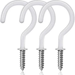30 Pack Ceiling Hooks, 2 Inch Vinyl Coated Screw-in Hanging Plants & Fl.... Fixed Price $18.42.