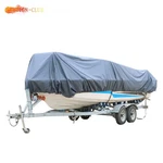 New V-hull 210D Gray 17-19FT Waterproof Boat Cover Trailerable Fishing Ski Bass. Fixed Price $25.83.