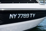 Modern Chrome 3D Boat Registration Numbers Premium Marine-grade Lettering 16. Fixed Price $199.00.
