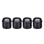 4 Pcs Boat Stopper, Rubber Kayak Scupper Kit Drain Holes Plugs For Black. Fixed Price $6.52.
