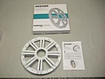 Kicker White 10" Marine Subwoofer Grille KMW10G. Part Number 41KMW10GW. Fixed Price $42.00.