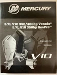 Mercury Outboard 90-8M0205420 Diagnostic Manual 5.7L V10 350/400HP Verado Seapro. Fixed Price $169.95.