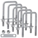 Lionmax Bolts Pack, 1/2" 31/16" W 55/16"L Galvanized Square .... Fixed Price $44.22.