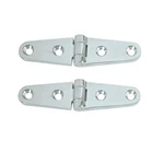 Whitecap Strap Hinge Cp/brass 4" X 1" Pair (S-0604). Fixed Price $22.99.