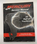 Mercury 25 Bigfoot Fourstroke Outboard Service Manual 90-854785R2 Oem 1998-UP. Fixed Price $39.95.