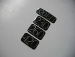 Mercury Marine Quicksilver Mercruiser 37-16416A87 Decal Kit Oem. Fixed Price $17.99.