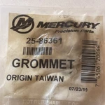 Mercury Mariner Quicksilver 25-86361 Grommet (R1491,38B). Fixed Price $5.00.