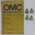New Omc Outboard Marine Corp Boat Oem Screw Lot Of Part No. 302468. Fixed Price $9.99.