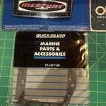 GA4 Mercury Quicksilver 27-19175M Exhaust Plate Gasket Oem New Factory Boat Part. Fixed Price $14.99.