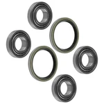 Caltric 48668 481025 Caster Fork Bearings And Seals Rebuild Kit Scag 2X. Fixed Price $28.00.